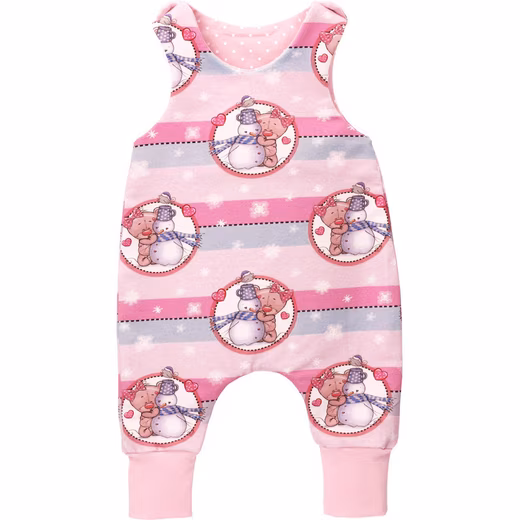 Romper Handmade Snowman Girl