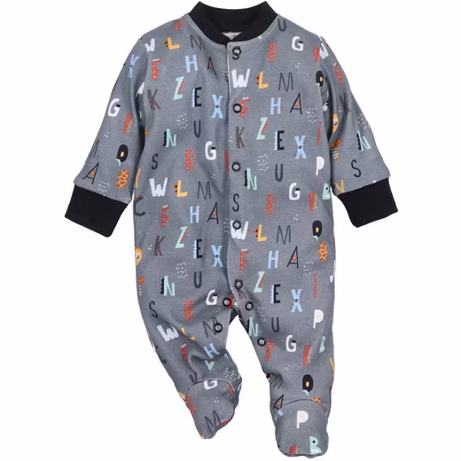 Romper Letters Unisex Kids