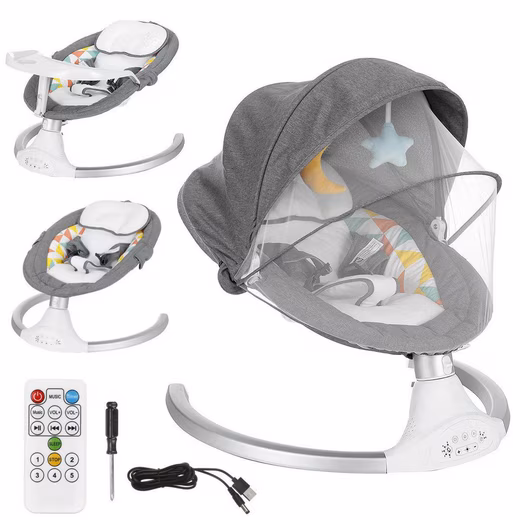 Baby swing electric baby bouncer 5 gears