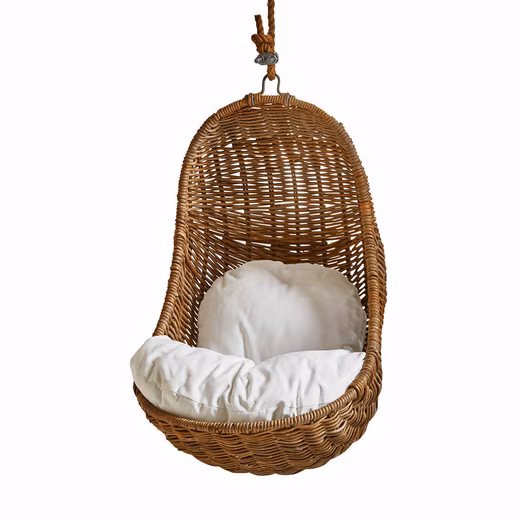 Children's Armchair Children's Hammock Chair Twinkla brown/cream