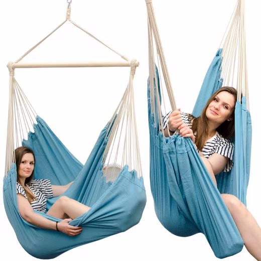 Hammock chair for 2 people: XL Outdoor hammock chair up to 150 kg - garden and balcony