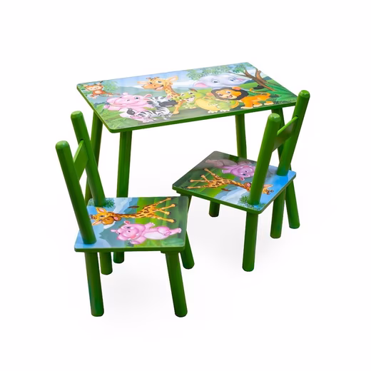Children's seating group Children's table group Jungle