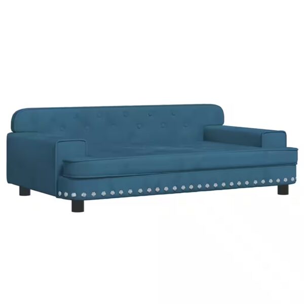 Children's Sofa Children's Sofa Blue 90x53x30 cm Velvet Children's Couch Children's Furniture Children's