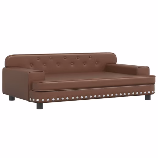 Children's Sofa Children's Sofa Brown 90x53x30 cm Faux Leather Children's Couch Children's Furniture Children