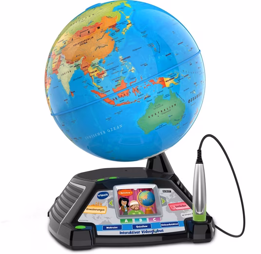Globus School & Go, interactive video globe