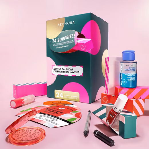 Advent calendar 24 surprises: make-up, care, bathroom products, accessories
