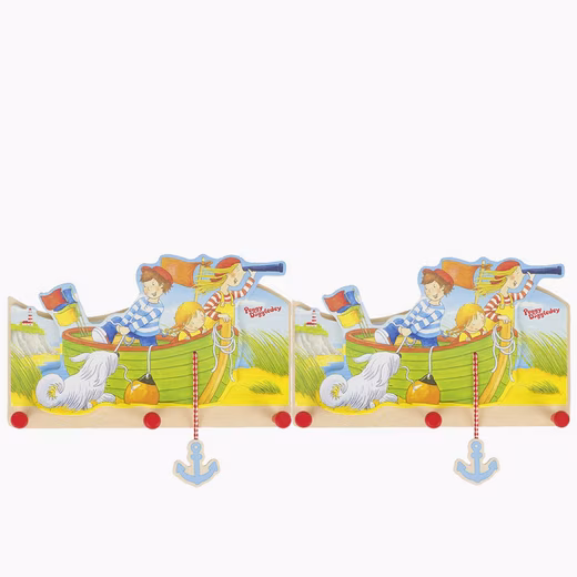 Coat rack Peggy Diggledey set of 2