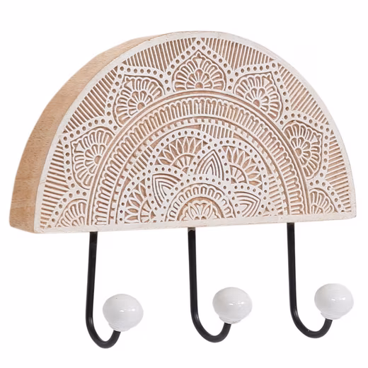 Coat Hook Boho Decoration Wall Decoration Mandala Coat Hook Coat Hook Angad