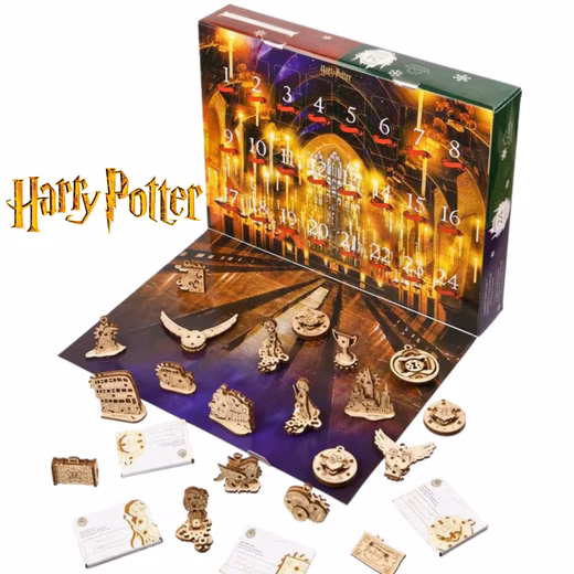 3D puzzle Ugears Harry Potter? Advent Calendar 3D Puzzle