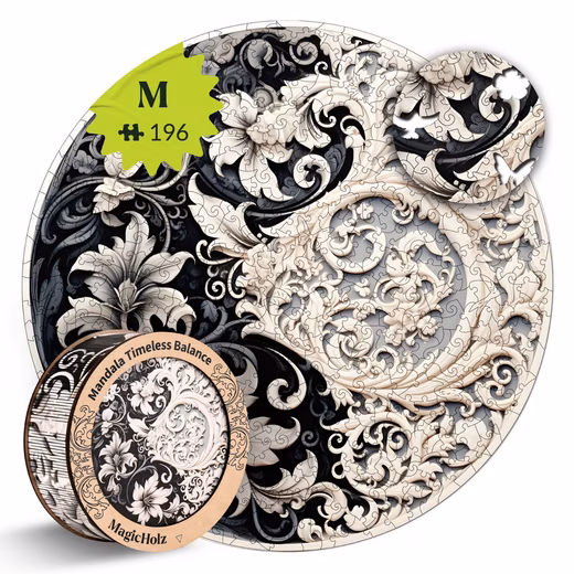 Puzzle MagicWooden Timeless Balance Mandala Wooden Puzzle