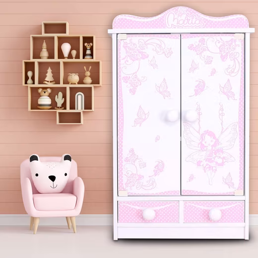 doll wardrobe children's wardrobe wardrobe 52 cm high wall cabinet doll wardrobe