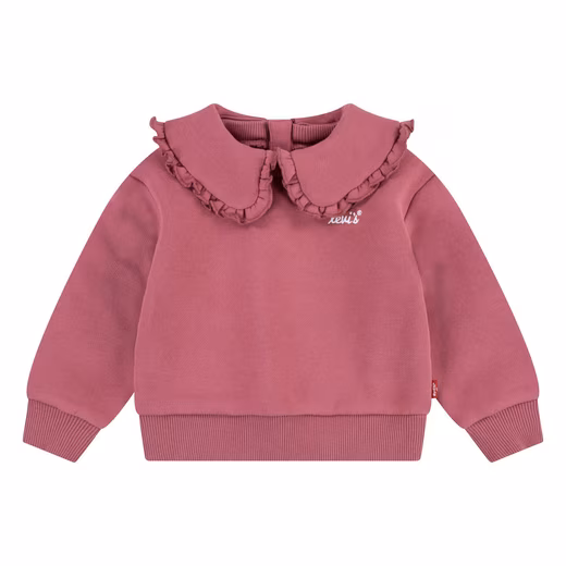 Sweatshirt LVG RUFFLE COLLARED CREW