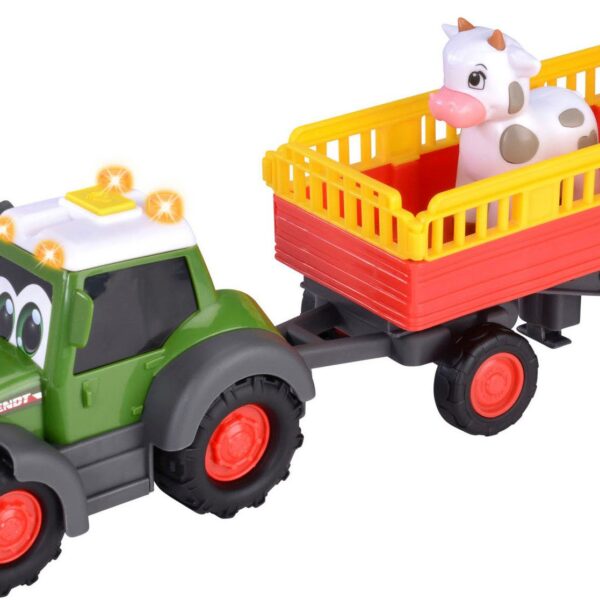Toy tractor ABC Fendti Animal Trailer with light and sound