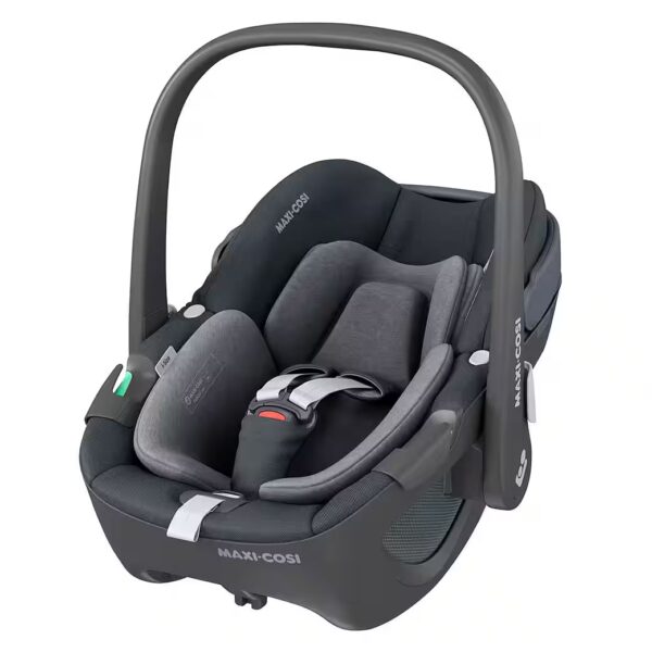 Pebble 360 ​​i-Size infant car seat - Essential Graphite Baby car seat from birth to 15 months (40 cm - 83 cm) Easy-in harness system