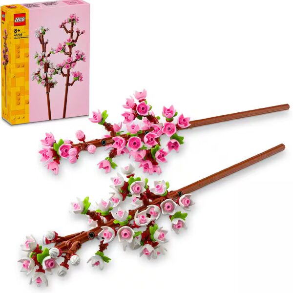 Cherry Blossoms (40725), Lego Botanicals Construction Bricks (430 pcs), Made in Europe