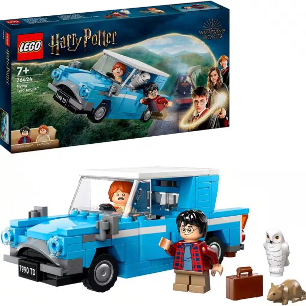 Flying Ford Anglia™ (76424), LEGO® Harry Potter™ Construction Bricks (165 pcs), Made in Europe