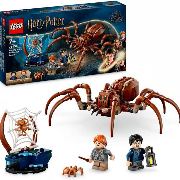 Aragog in the Forbidden Forest™ (76434), LEGO Harry Potter™ Construction Bricks (195 pcs), Made in Europe