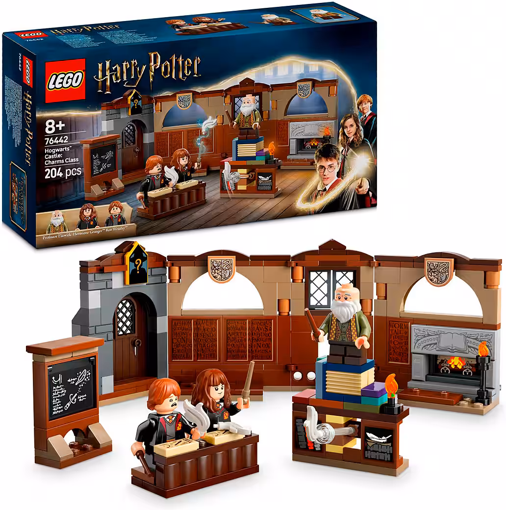 Hogwarts™ Castle: Charms Class (76442), LEGO Harry Potter™ Construction Bricks (204 pcs), Made in Europe