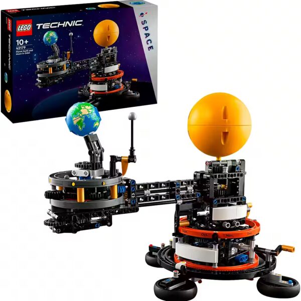 Sun Earth Moon Model (42179), LEGO® Technic Construction Bricks (526 pcs), Made in Europe