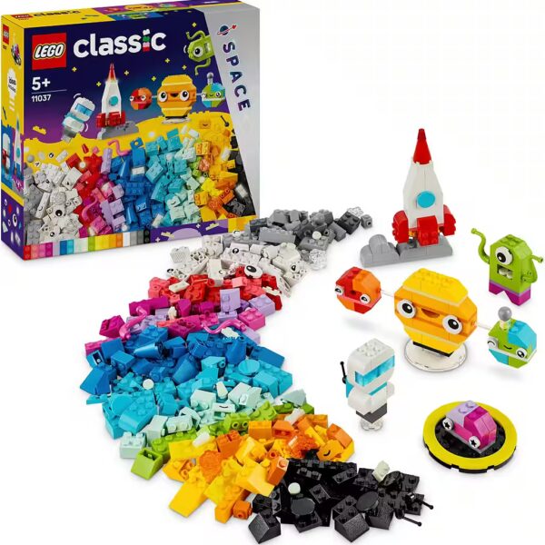 Creative Space Planets (11037), LEGO Classic Construction Bricks (450 pcs), Made in Europe