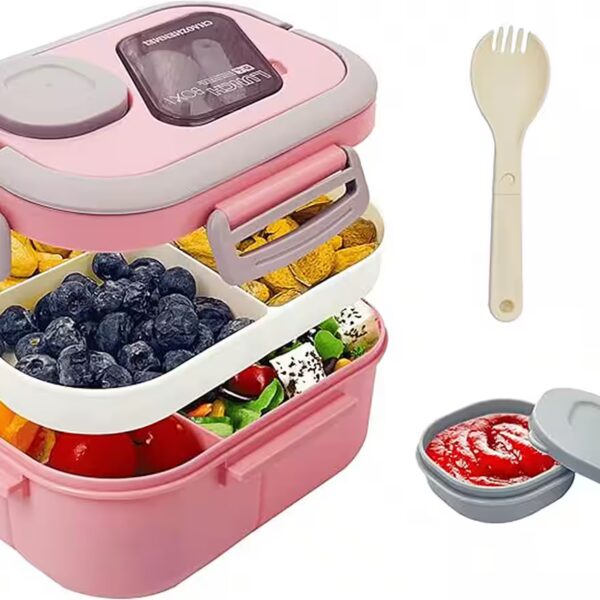 Lunch box for children and adults lunch box with compartments, lunch container