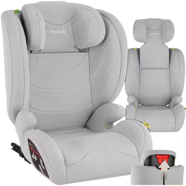 Car child seat, car seat (Class I / II / III (9-36 kg), Infinitely height-adjustable headrest)