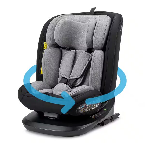 Safety Lisbon car seat, 360 degree rotatable with Isofix From birth to 12 years, from 150 cm, usable backwards and forwards, safe and comfortable from 40-150 cm