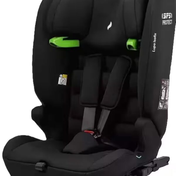 Osann Lupo Isofix car seat, child car seat in black From birth, from 76.00 cm, to 150.00 cm