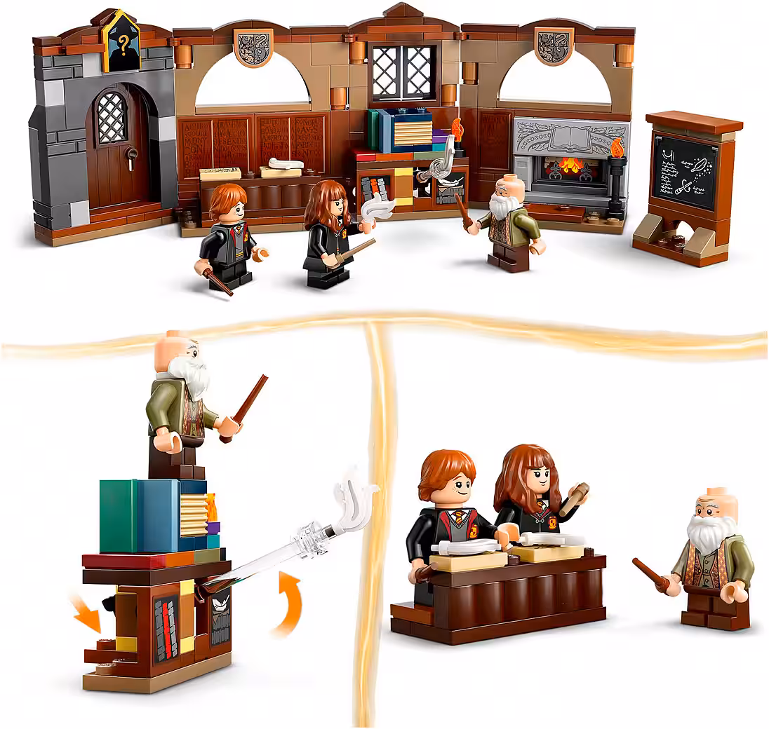 Hogwarts™ Castle: Charms Class (76442), LEGO Harry Potter™ Construction Bricks (204 pcs), Made in Europe - Image 4
