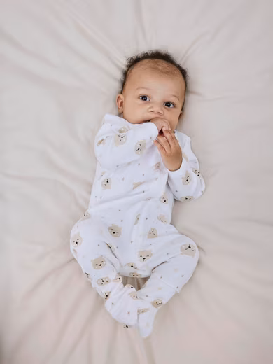 NBNNIGHTSUIT for Boys Sleepsuit with Cute Print 2 Pack - Image 3