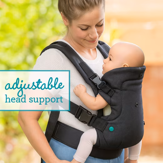 Baby carrier 4-in-1 carrier - ergonomic for newborns and older babies Baby carrier,Marsupi baby carrier,Rookie baby carrier - Image 2