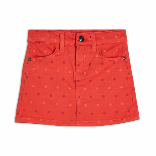 JAKO-O girls' summer twill skirt for leisure