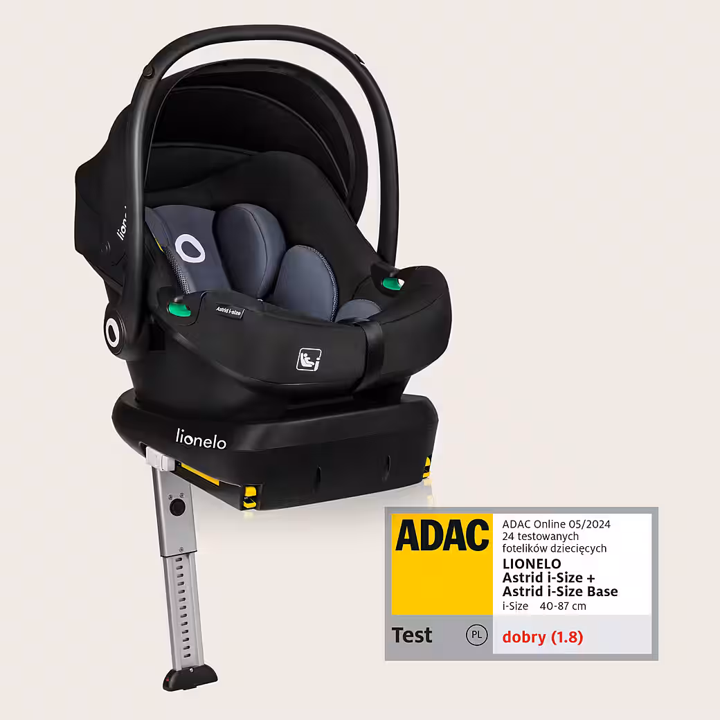ASTRID I-SIZE baby car seat From birth, up to 87 cm, from 40.00 cm, up to 87.00 cm, (Set), Very stable carrier, Height adjustable, Modern design - Image 8