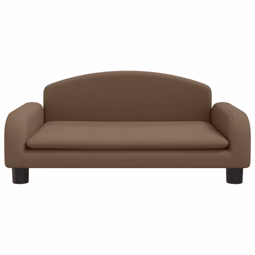 Children's Sofa Children's Sofa Brown 70x45x30 cm Fabric Children's Couch Children's Furniture Children's Room - Image 3
