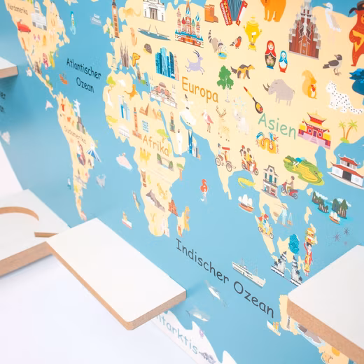 Wall shelf JUKEBOX-SHELF World - Image 3