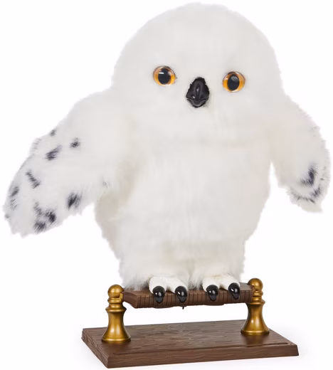 Plush figure Wizarding World - Hedwig - Interactive owl with sounds and movements