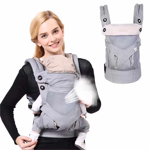 Baby carrier for newborns and toddlers, front carrier, back carrier Baby carrier for newborns to toddlers, ergonomic front carrier, back carrier, baby carrier bag, lightweight carrier, for babies from 3-48 months (breathable version)