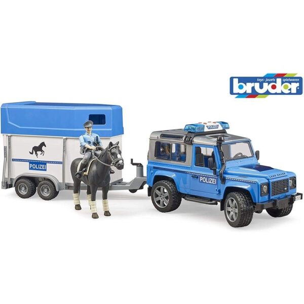 Toy police Land Rover Defender