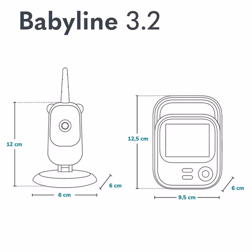Video baby monitor BABYLINE 3.2 - Image 10