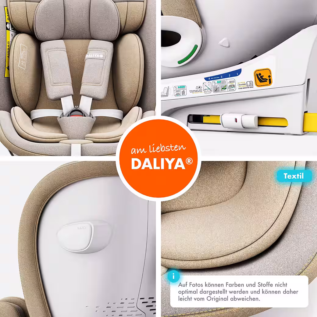 ROTAZIONE car seat, child seat, car seat, child car seat, baby carrier From birth to 12 years, from 40 cm to 150 cm, 8-stage seat tilt adjustment, height-adjustable headrest - Image 11