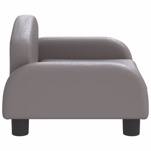 Children's Sofa Children's Sofa Grey 50x40x30 cm Faux Leather Children's Couch Children's Furniture Children's Sofa - Image 4