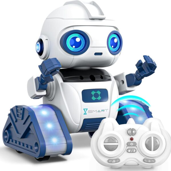 RC robot, children's toy, rechargeable and projectable