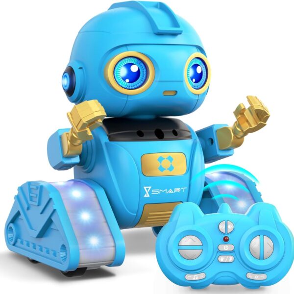 RC robot, children's toy, rechargeable and projectable
