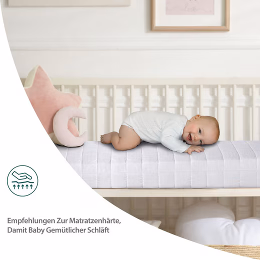 Comfort foam mattress, Comfort foam roll-up mattress, firmness level 3 (H3), 70x140cm 10 cm high