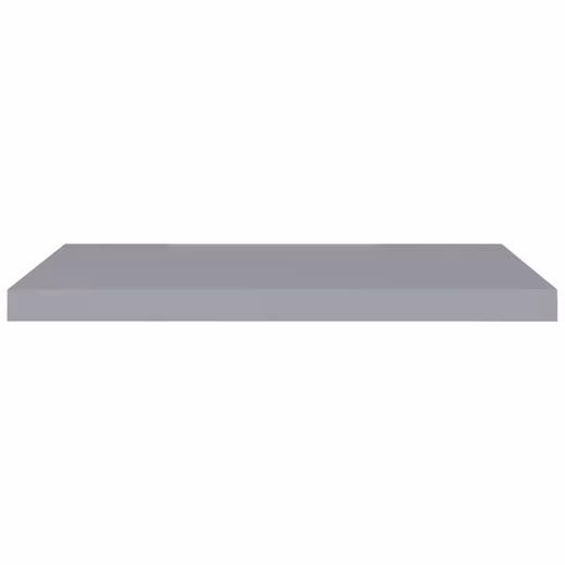 Wall Shelf Floating Shelf Wall Board Hanging Shelf Wall Shelf Wall Shelf 2 Pcs Grey 80x2 - Image 5