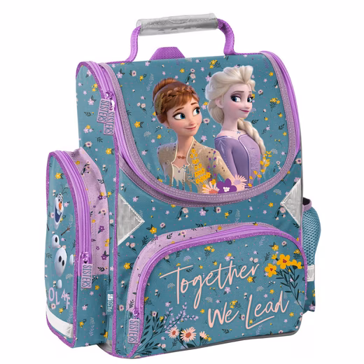 Schoolbag Set: Schoolbag, Gym Bag, Filled Pencil Case - Frozen (School set, 3-piece), turquoise, pink