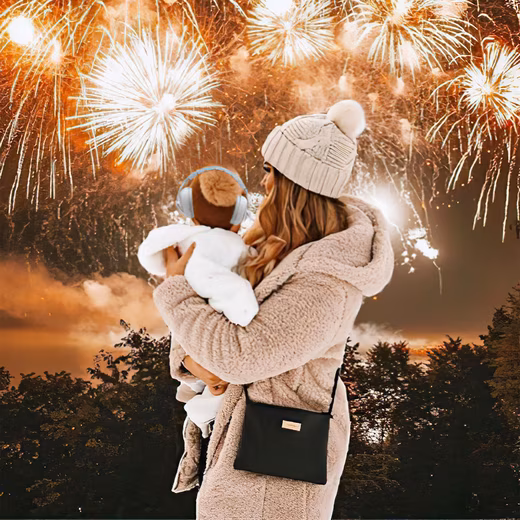 2-in-1 Ear Protection for Babies, Headphones, Newborn Ear Muffs - Image 8