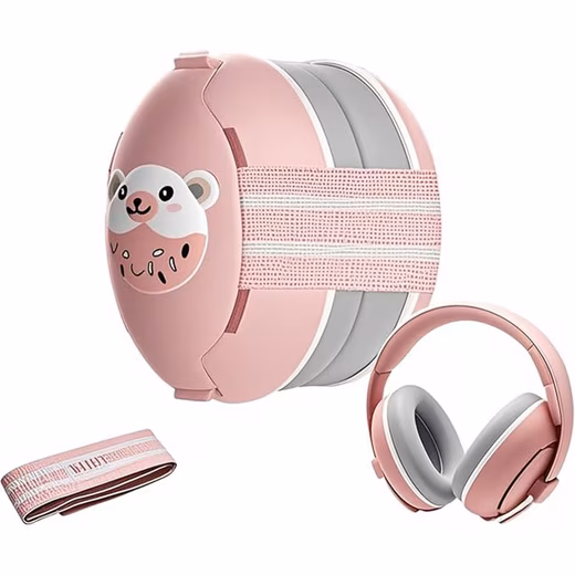 2-in-1 Ear Protection for Babies, Headphones, Newborn Ear Muffs - Image 9