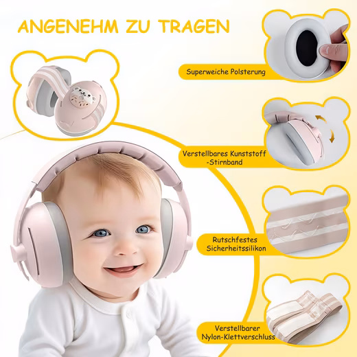 2-in-1 Ear Protection for Babies, Headphones, Newborn Ear Muffs - Image 13