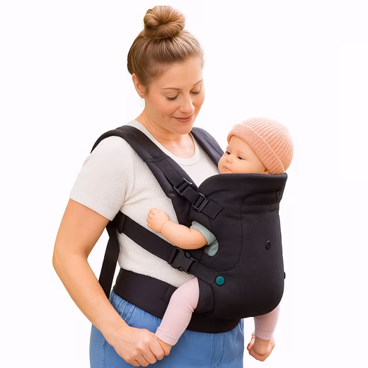 Baby carrier 4-in-1 carrier - ergonomic for newborns and older babies Baby carrier,Marsupi baby carrier,Rookie baby carrier